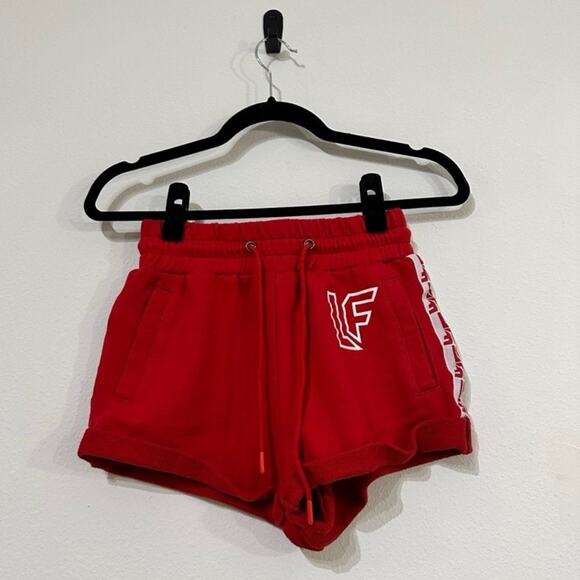 LF The Brand Red Shorts - Picture 6 of 7